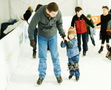 ice skating